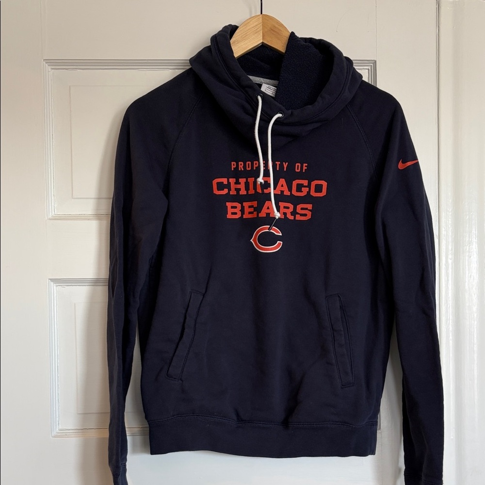 Nike Chicago Bears Navy Hoodie